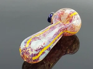 4.5" Tobacco smoking Glass Pipe Bowl thick glass hand  Pipes - Picture 1 of 11