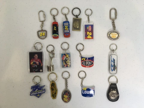 Lot of 16 Jeff Gordon, Jimmie Johnson, Dayton 500, Brickyard 400 Spinner, Whisky Cover
