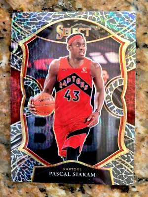 2021 22 Panini Select Concourse Pascal Siakam Elephant Prizm #46 raptors - Image 1 of 2