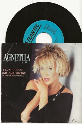 AGNETHA ABBA I WASN'T THE ONE RARE USA PROMO SINGLE - Image 1 of 2