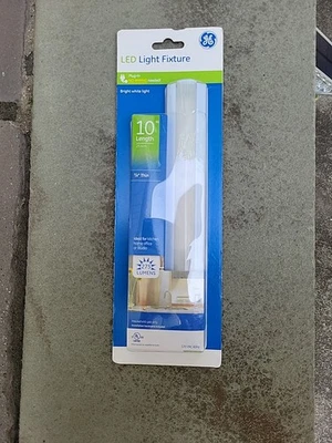 Enbrighten LED 10 Inch Fixture, Plug in, Plastic Housing, 5 Foot Cord, 275 - Image 1 of 4