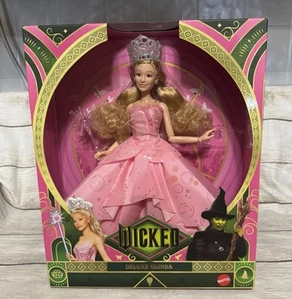 Mattel Universal Wicked Movie Deluxe Glinda Fashion Doll Good Witch 2025 NEW - Imagen 1 de 4