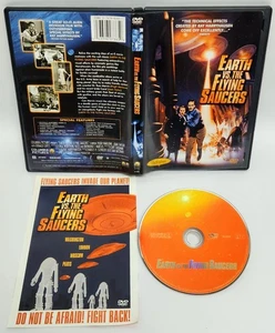 Earth Vs. the Flying Saucers DVD RARE OOP 1956 Columbia Pictures Classic Sci-Fi - Picture 1 of 12