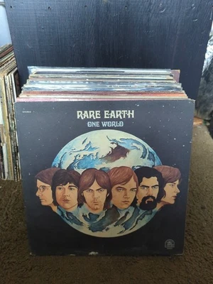 Rare Earth One World LP Gatefold 1971 Motown R520 Superior First Press NM-/VG+  - Image 1 of 4