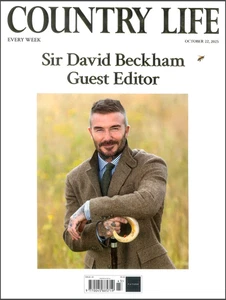 COUNTRY LIFE MAGAZINE 22 OCTOBER 2025 ~ GUEST EDITOR SIR DAVID BECKHAM ~ NEW ~ - Imagen 1 de 1