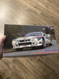 Hasegawa Lancia 037 Rally 1984 Tour de Corse Model Car As Is Read - Picture 1 of 18