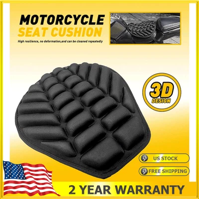 Almofada de assento de gel para motocicleta conforto almofada de choque 3D respirável durável OXILAM - Imagem 1 de 4
