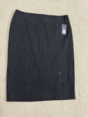 tommy hilfiger women grey skirt size 14 NEW WITH TAG - Image 1 of 4