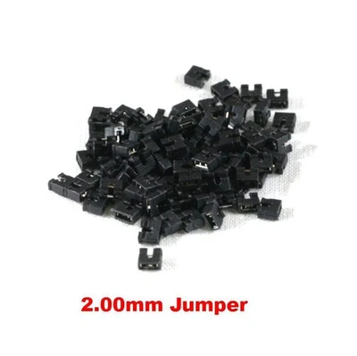 Laptop Hard Drive Micro Jumpers 2.00mm Bag 100 Shunt 2P 2Pin - Image 1 of 2