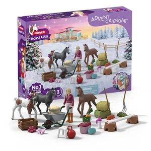 Schleich Horse Club - 2025 Horse Club Advent Calendar: Holiday Foal Magic - 3... - Picture 1 of 7
