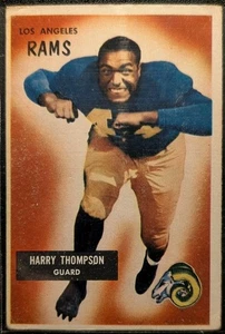 Bowman Harry Thompson 1955 #23 Los Angeles Rams Guard EX - Imagen 1 de 2