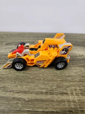 Switch & Go Dinos Transforming Dinosaurs Yellow Racecar Vtech Tested - Image 1 of 4