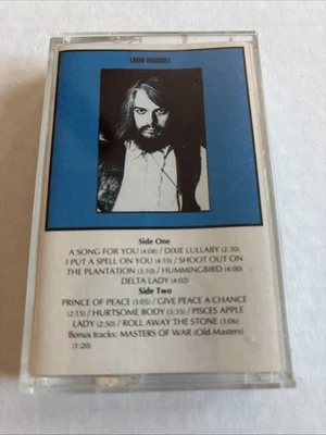 Leon Russell ‎– S/T (cassette tape 1989 US issue) - Image 1 of 4