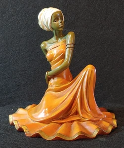 JAMAIKANISCHE TÄNZERIN VON ELAINE DUNGILL LIMITED EDITION FIGUR SELTEN - Bild 1 von 6