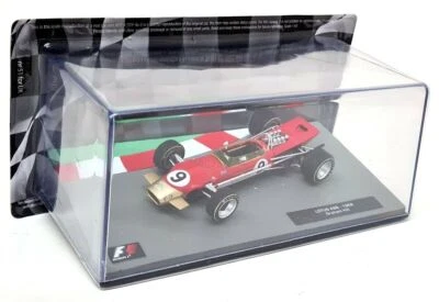 Atlas 1/43 Scale - 51 Lotus 49B 1968 Graham Hill Diecast Model F1 Car - Image 1 of 3