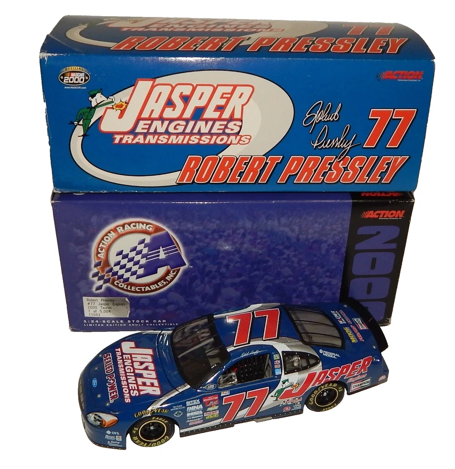 Acción 1:24 - NASCAR - Robert Pressley - #77 - Ford Taurus 2000 - 1 de 5004 sin usar, en caja Foto 1 de 2