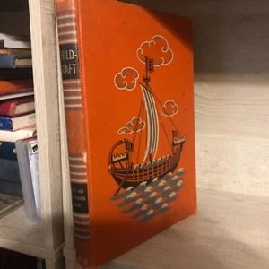 CHILD CRAFT Vol 6 - Great Men and Famous Deeds - 1954 - Vintage hardback book - Imagen 1 de 4
