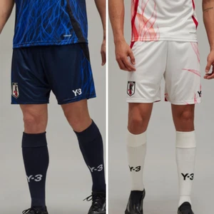 Adidas Japan National Football Team 2024 Short Pants Home Away Blue White Y-3 - Picture 1 of 15