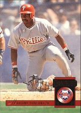1994 Donruss Philadelphia Phillies Baseball Card #614 Mariano Duncan