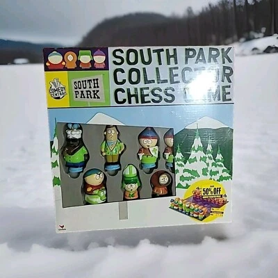 Vintage Factory Sealed South Park Collector Chess Game Set 2004 Classic Cartoon - Image 1 of 4