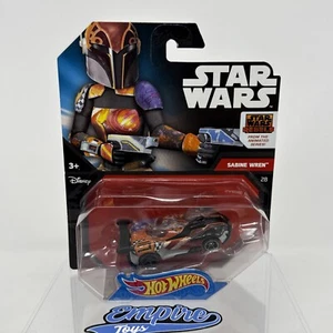 Sabine Wren Star Wars Rebels Hot Wheels 2014 Mattel Character Car Die Cast - Picture 1 of 2
