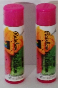 2 Taste Beauty Lip Balms RAINBOW ICE CREAM Sealed - Picture 1 of 1
