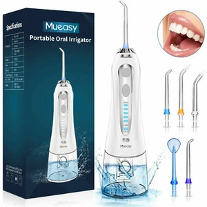 Cordless Water Flosser Dental Oral Irrigator Travel Teeth Cleaner Floss Pick - Picture 1 of 12
