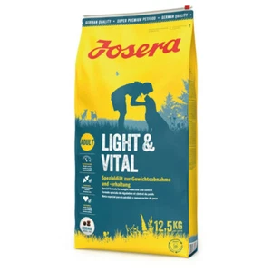 JOSERA LIGHT & VITAL HUNDEFUTTER TROCKENFUTTER FUTTER FÜR DEN HUND 12,5 KG - Bild 1 von 3
