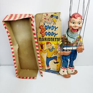 Howdy Doody 1950’s Maroinette Puppet 16” With Box