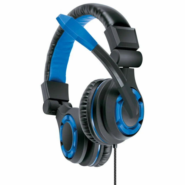 dreamGEAR GRX-340 Wired Gaming Headset - Blue (DGPS4-6427)