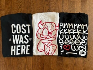 NWOT NYC Graffiti T Shirt Lot Cost Was Here MQ Remy Remio L XL Only NY Graff - Picture 1 of 14