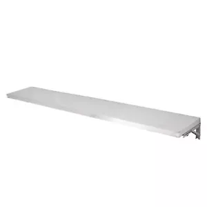 Folding Stainless Steel Concession Shelf Wear-Resistant Food Shelf 48x12inch New - Picture 1 of 11