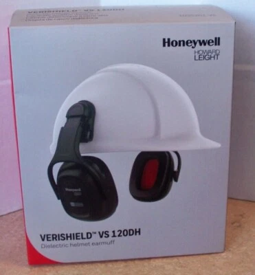 Honeywell Howard Leight Dielectric Helmet Earmuff — Verishield VS 120DH 25db