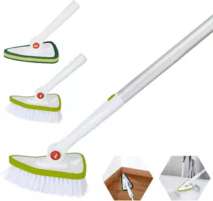 48'' Tub & Tile Scrub Cleaning Brush with Long Handle - 2-In-1 Extendable Handle - Picture 1 of 12