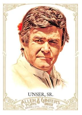 2012 Topps Allen and Ginter #237 Al Unser Jr. Baseball Card Auto Racing NASCAR  - Image 1 of 2