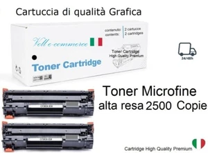 CF283X 83X Toner 2Pz Compatibili con Hp Laserjet Pro MFP M225 Pro MFP M226 - Foto 1 di 7