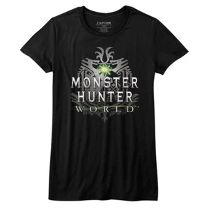 Monster Hunter World Capcom Video Game Women's Fitted T Shirt  - Picture 1 of 3