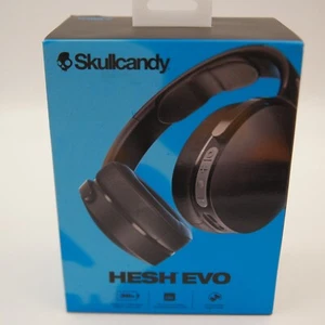 Skullcandy Hesh Evo Black Wireless Bluetooth Over Ear Headphones NIB 1 DAY SHIP - Zdjęcie 1 z 4