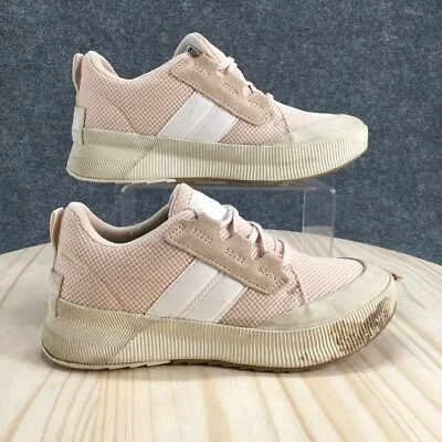 Sorel Shoes Womens 8 Out 'N About III Sneakers Beige Lace Up Low Top Comfort - Image 1 of 4