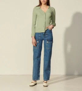 Sandro Paris Women's Sweater Size 1 / S Silk Blend SFPCA00373 - Picture 1 of 9