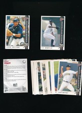 1999 Multi-Ad Mahoning Valley Scrappers team set CC Sabathia V Martinez rc 