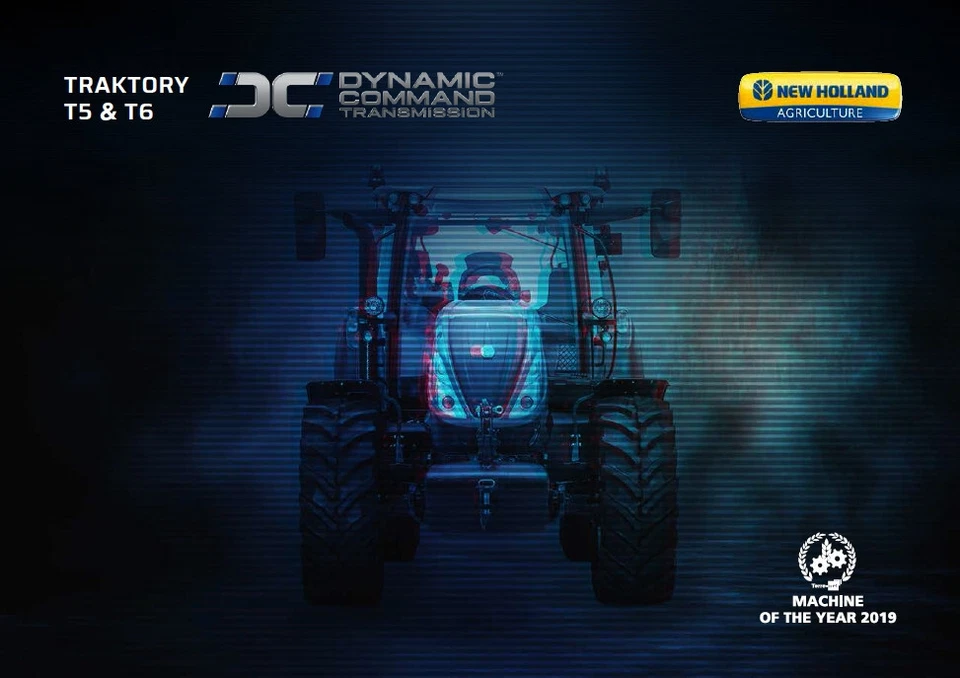 New Holland T5 & T6 DC 2021 catalogue brochure tracteur - Photo 1/1