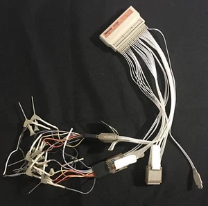 NINE TEKTRONIX Test Clips W/ Cables Model 92A96. - Picture 1 of 5