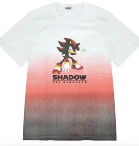 Sonic the Hedgehog T-shirt Short Sleeve Gradation pattern Sega Game Sonic/Shadow - Picture 1 of 24