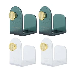 2 Pieces Adhesive Hooks Rustproof Waterproof Stick On for Robe Towel Kitchen - Picture 1 of 26