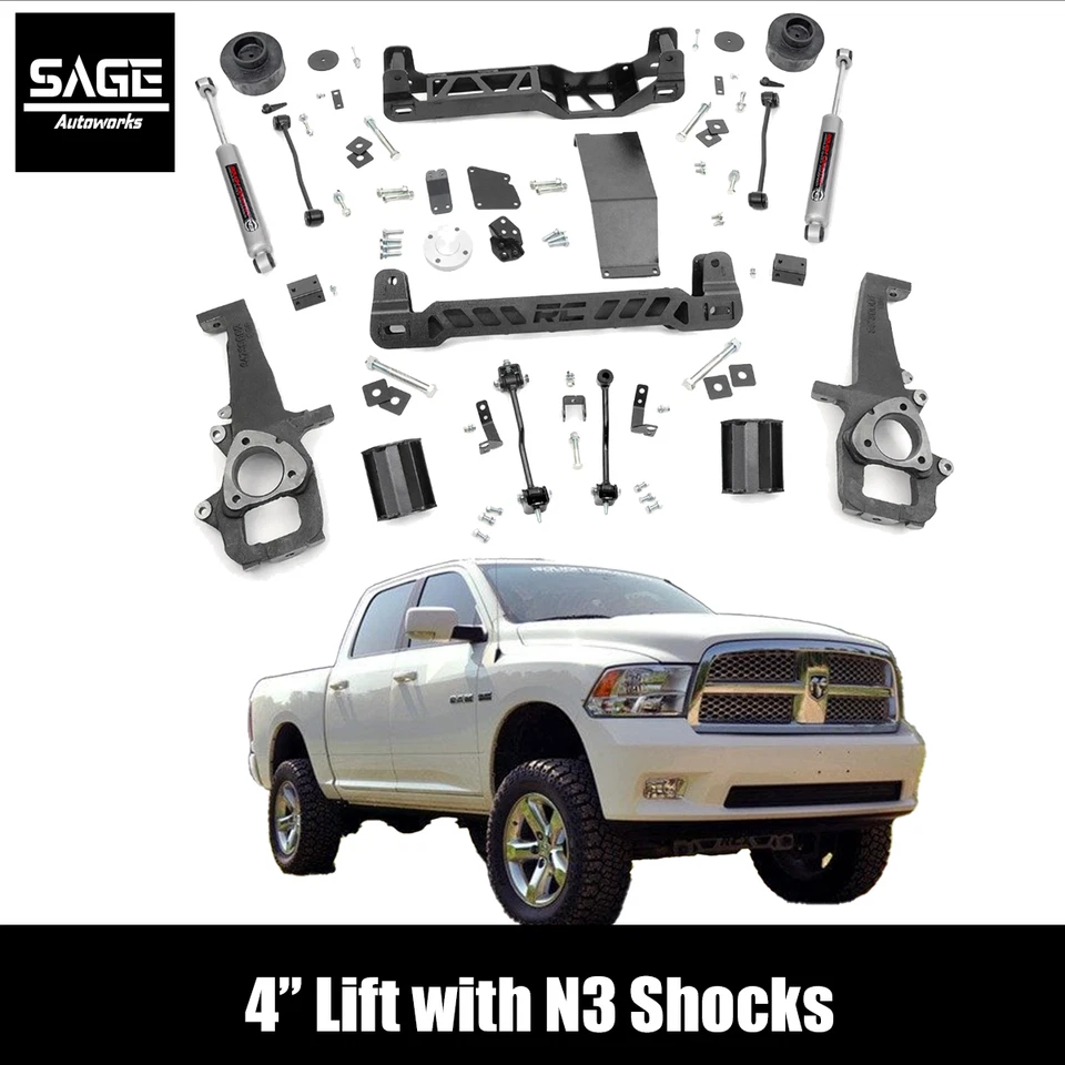 4 Inch Lift for 12-18 Ram 1500 Foto 1 de 3