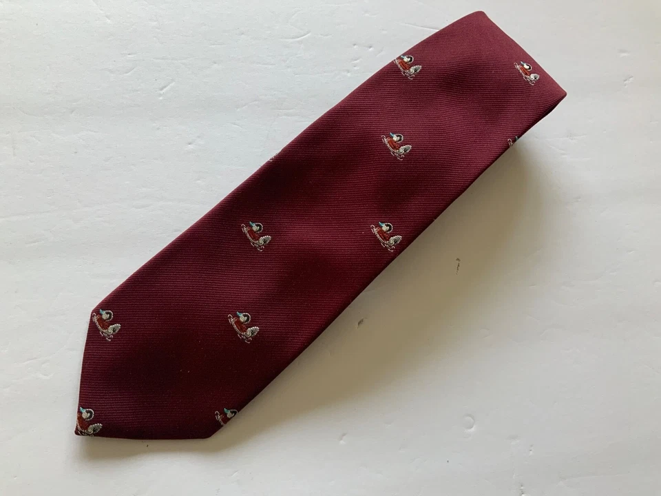 "Corbata roja de pato pintail 55""x3,25"" colección National Wildlife Federation para hombre de colección" Foto 1 de 4