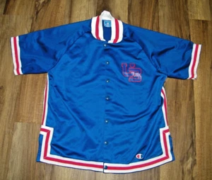 VINTAGE UB UNIVERSITY BUFFALO ROYALS BASKETBALL SHOOTING SHIRT GAME USED JERSEY - Picture 1 of 7