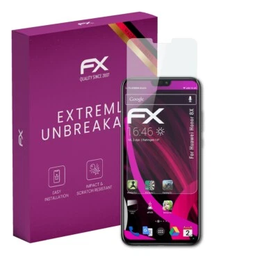 atFoliX Glass Protector for Huawei Honor 8X 9H Hybrid-Glass - Image 1 of 4