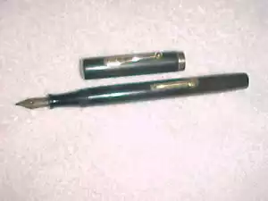 1927 WATERMAN N. 52 -- NUOVO FLESSIBILE - FINITURE RIEMPITE IN ORO - BELL'ESEMPIO - Foto 1 di 8